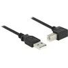 USB kabelis Delock USB-A - USB-B 0,5 m Juodas (84809)