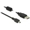 Delock Kabelis USB 2.0 A Stecker > USB 2.0 Mini-B Stecker 0,5 m