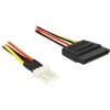 Delock Kabelis Power SATA 15 Pin Stecker > Floppy 4 Pin Steck