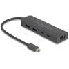 Karta jungiama į tinklą Delock DELOCK 10 Gbps USB Hub mit 2,5 Gigabit LAN Port und PD 85 W