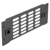 Delock 66986 - Vented blank panel - Juodas - Metal - 25.4 cm (10") - 88 mm - 25.4 cm