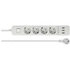 „Delock“ USB jungties juosta, 4 krypčių, balta