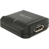 DeLOCK 11464, Displayport 20 kontaktų, DC 5V, Displayport 20 kontaktų, Juoda