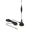Delock 12422 - 5 dBi - 0.824 - 0.96 / 1.71 - 2.17 GHz - 50 ? - Omni-directional antena - SMA - Male