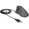 Delock pelės ergonomiška vertikali optinė 5 mygtukai USB-A