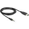 Delock Kabelis USB TTL Stecker > 2,5 mm 3 Pin Klinkenstecker 1,8 m (5 V)