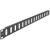 Delock 66077 - Rack mounting - 1U - Juodas - Metal - 44 mm - 482 mm