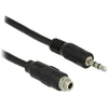 Kabelis Delock DeLOCK 1m, 2x3.5mm kabelis audio 3.5mm Juodas