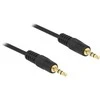 Delock Klinkenkabel 3,5 mm 3 Pin Stecker > Stecker 1 m juodas