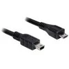 DELOCK cable USB micro-B St/ USB mini St 1m