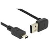 Delock Kabelis EASY-USB 2.0 Typ-A Stecker gewinkelt oben / unt