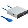 Delock 91759 - CF - CF Type II - MMC - MMC Mobile - MMC+ - MMCmicro - MS Micro (M2) - MS PRO - MS PRO Duo - MS Pro-HG,... - Juodas - Pilkas - 3.5" - 5000 Mbit/s - Metal - Linux Kernel 5.8+ Windows 8.1/8.1-64/10/10-64