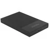Delock 42011 - HDD/SSD korpusas - 2.5" - Serial ATA III - 5 Gbit/s - USB jungtis - Juodas