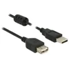 „Delock“ ilgintuvas USB 2.0 tipo A kištukinis > USB 2.0 tipo A lizdas 5,0 m