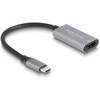 Adapteris AV Delock DeLOCK 60021 zewnętrzna karta graficzna usb 7680 x 4320 px Juodas, Pilka