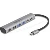 HUB USB Delock Delock 6 Port USB Hub mit 4 x USB Typ-A Buchse und 2 x USB Type-C Buchse