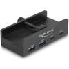 HUB USB Delock Externer USB 5 Gbps 4 Port Hub 2 x USB Typ-A i 2 x USB Type-C™ su śrubą blokującą