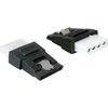 DELOCK Adapteris Power SATA HDD Clip > 4 kontaktas/moteris