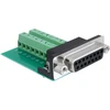 Delock Adapteris Sub-D 15 Pin Gameport Buchse > Terminalblock 16 Pin