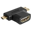 DELOCK Adapteris HDMI-A Buchse > HDMI-C + HDMI-D Stecker