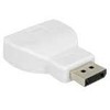 DELOCK Adapteris Displayport 1.1 male > VGA moteriškas baltas
