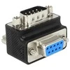 Delock DB- 9 - DB- 9, Juoda (65593)