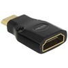 DELOCK Adapteriai Didelės spartos HDMI su Ethernet – HDMI Mini-C vyriškas > HDMI-A moteriškas 4K juodas