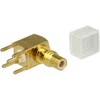 Delock Adapteris SMC Buchse 90° gewinkelt PCB