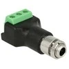 Adapteris AV Delock terminalų blokas 3 kontaktų - 3,5 mm lizdas (65878)