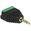 Adapteris AV Delock Adapteris Wtyk jack 3,5 mm do złącza terminalowego 5-pin