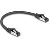 Delock DeLOCK 80566 kabelis sieciowy Juodas 0,25 m Cat8.1 S/FTP (S-STP)