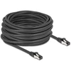 Delock Kabelis sieciowy RJ45 Cat. 8.1 S/FTP 15 m Juodas (80576)