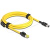 Eaton DELOCK Kabelis RJ45 Stecker Cat.6 zu Mini I/O8 Pin D-Form Typ2