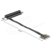 DELOCK Adapteris Mini PCIe Stecker zu PCIe 3.0 x16 Slot 90°