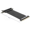 Delock Chieftec Karta rozszerzająca PCI Express 4.0 x16 męski na gniazdo x16 kątem 90° su kablem 30 cm
