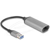 Delock DeLOCK 81571 zmieniacz płci / kabli USB Type-A RJ-45 Antracyt