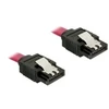 DELOCK Cable SATA 6 Gb/s 10cm tiesus/tiesus