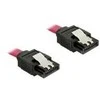 DELOCK Cable SATA 6 Gb/s 20cm tiesus/tiesus