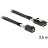 Delock Kabelis mini SAS HD SFF-8643 > mini SAS SFF-8087 0,5 m