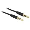 DELOCK Cable Stereo Jack 3,5 mm 4 kontaktų 2m