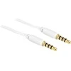DELOCK Cable Stereo 3.5 mm 4 pin plug > plug 2 m