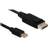 DELOCK Cable mini Displayport male > Displayport vyriškas 5 m