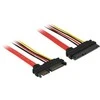 Delock Verlängerungskabel SATA 6 Gb/s 22 Pin Stecker > SATA