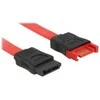 DELOCK 83953 Delock ilgintuvas SATA 6 Gb/s kištukinis > SATA moteriška 30 cm raudona