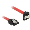 DELOCK SATA-Kabelis SATA III -> SATA down St/St 0.70m raudona Clip