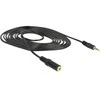 Kabelis Delock Jack 3.5mm - Jack 3.5mm 2m juoda (84667)