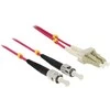 Delock Kabelis Lichtwellenleiter LC / ST Multimode OM4 5 m