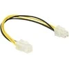 Delock ATX/EKP 4-pin - ATX/EKP 4-pin, 0.3 m, geltona (84954)