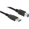DELOCK Cable USB 3.0 Type-A male > USB 3.0 Type-B male 1,0 m juodas