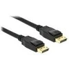 Kabelis Delock DisplayPort - DisplayPort 0.5m juodas (85506)